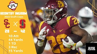 Keaontay Ingram (USC RB) vs Stanford (2021)
