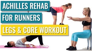 Exercises to Maintain Running Form While Recovering From Achilles Tendonitis