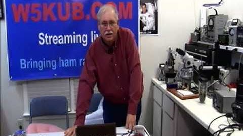 Glen Popiel kw5gp discussing his book Arduino for ham radio