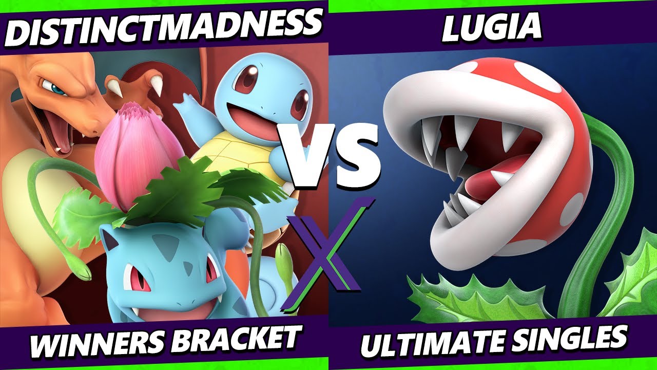 S@X 510 - DistinctMadness (Pokemon Trainer) Vs. Lugia (Piranha Plant) Smash Ultimate - SSBU