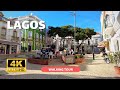 Lagos algarve 2023   visite  pied 4k  portugal hiver