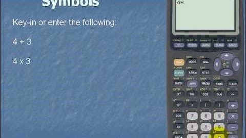 TI-83/84 CALC BASICS