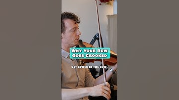 Use this technique to help with your bowing consistency! #violinist #learnviolin #bow  #violin