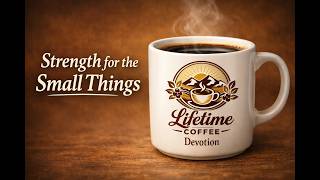 Lifetime Coffee Devotion: Strength for the Small Things