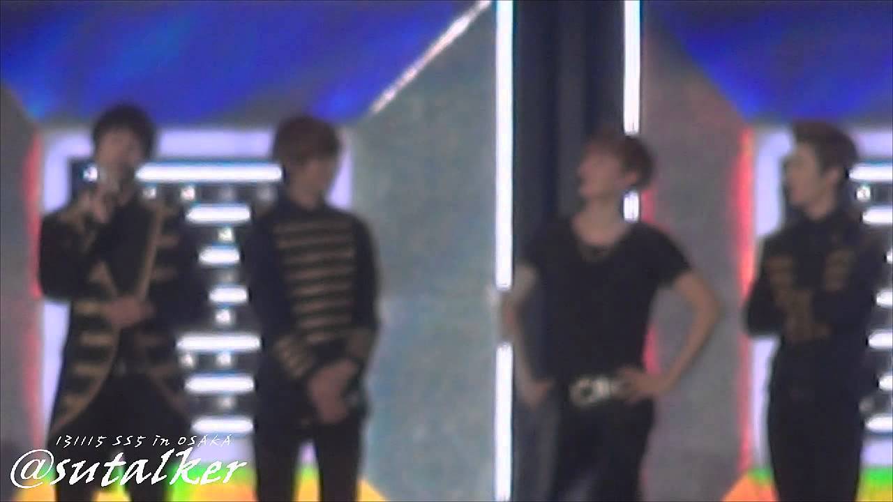 131115 SS5 in OSAKA 멤버소개멘트