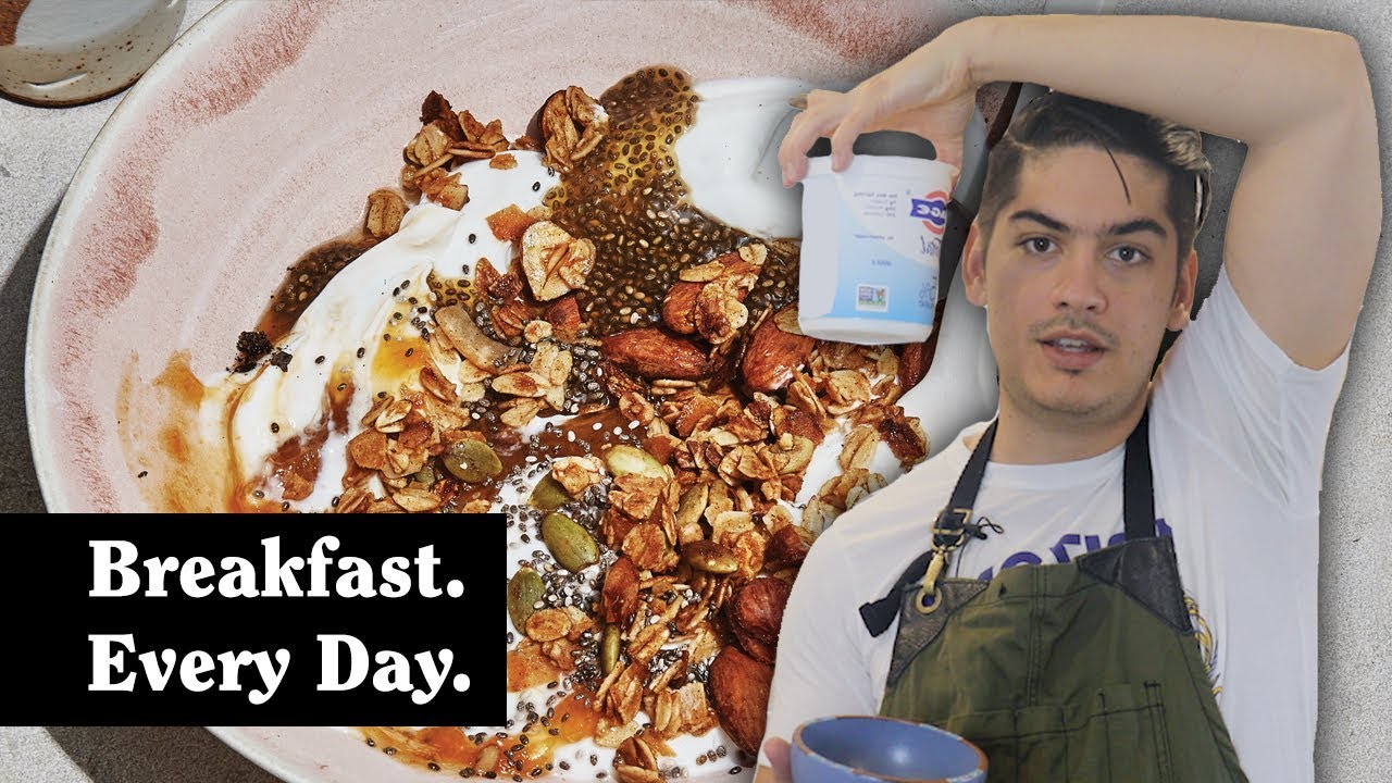 Yogurt Chia Pudding Granola Bowls