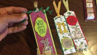 Animal Expedition by Stampin’ Up! - Cards, Nugget Treats and Bookmark Projects