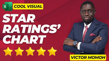Star ratings chart -Excel