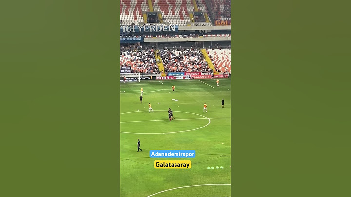 Adanademirspor Galatasaray Futbolcular Isınıyor #adanademirspor #galatasaray #futbol