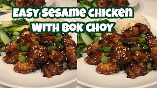 Stir Fried Chicken With Bok Choy