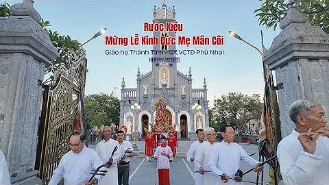 Rước Kiệu Mừng Lễ Kính Đức Mẹ Mân Côi - Gh.Thánh Tâm - GX.VCTĐ Phú Nhai Năm 2025