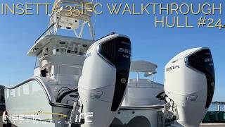 Insetta Boatworks 35IFC - Hull # 24 (Full Walkthrough)