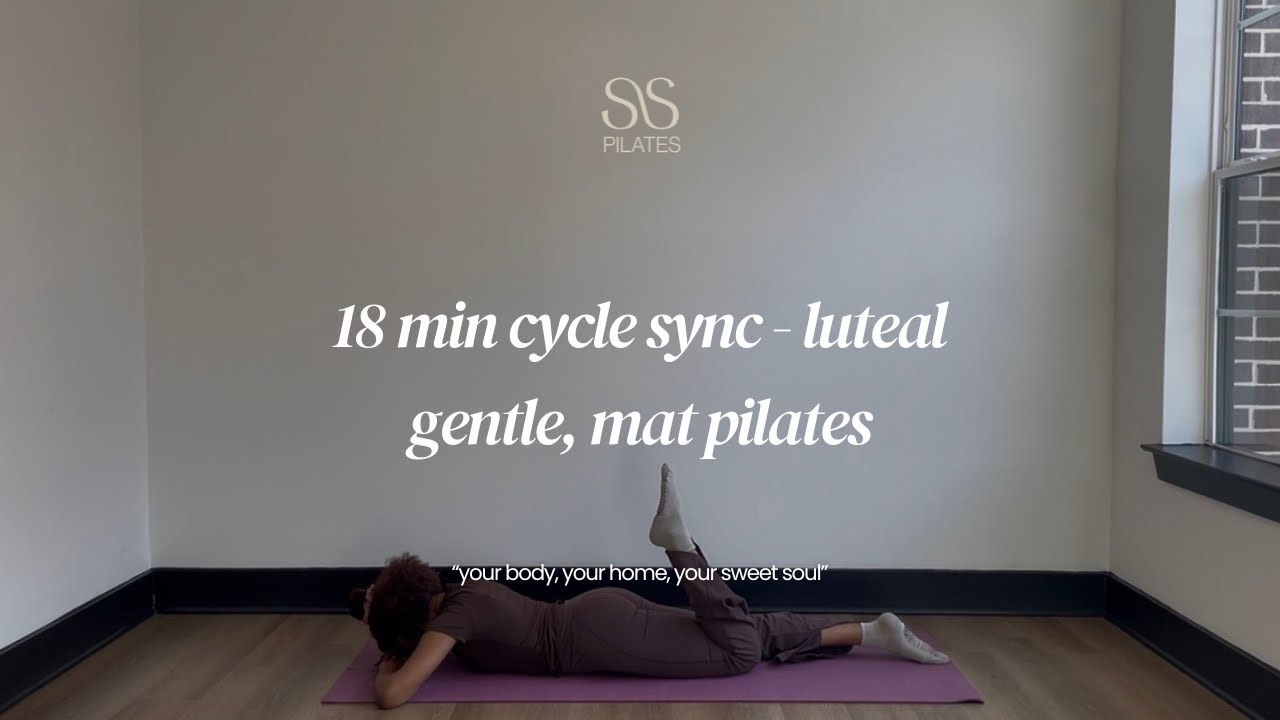 18 min cycle sync - light day | virtual mat Pilates workout