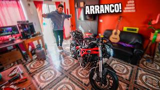 ARRANCO LA BENELLI TNT 600! pero...