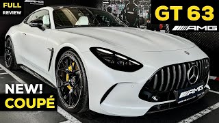 2024 MERCEDES AMG GT 63 NEW V8 Coupe! BETTER Than 911?! FULL InDepth Review Exterior Interior Sound