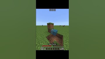 #short How to make infinite water source in @minecraft #minecraft Minecraft ll Minecraft Attitude
