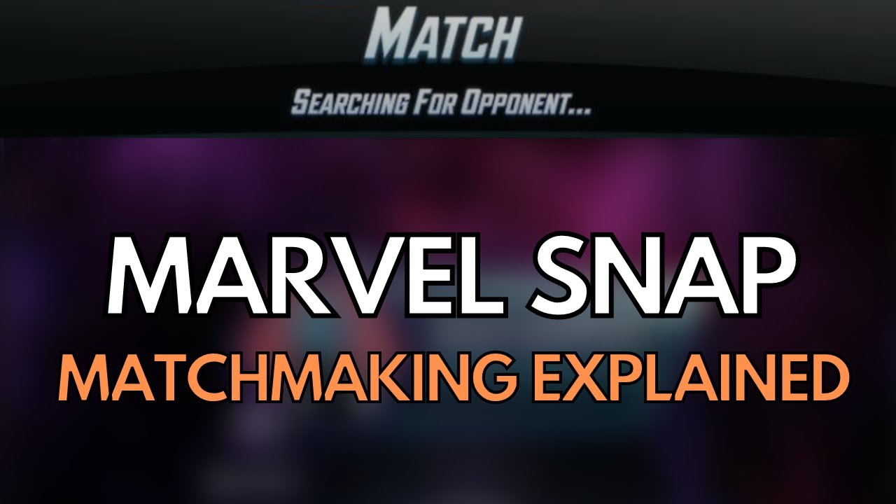 dev: Making Sense of Matchmaking