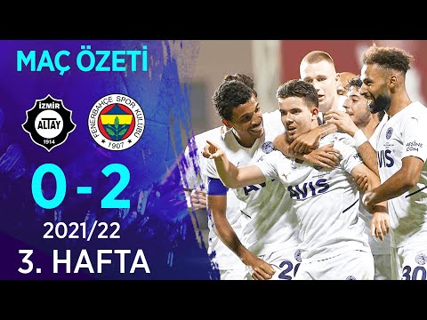 Altay 0-2 Fenerbahçe MAÇ ÖZETİ | 3. Hafta - 2021/22