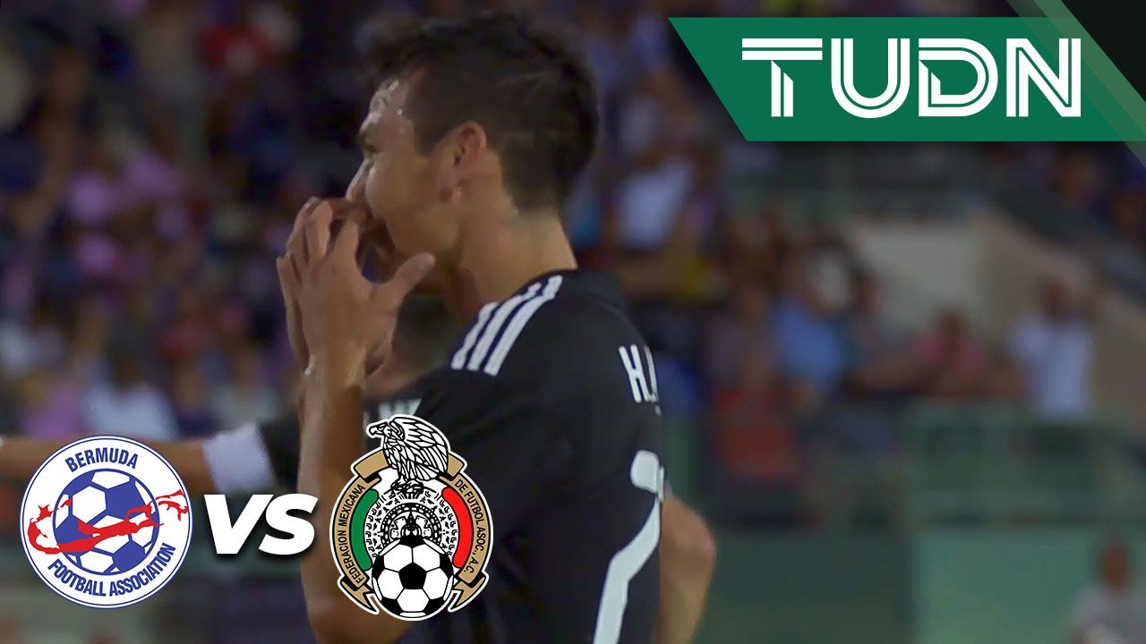 ¡Se le ceba al ‘Chucky’! | Bermudas 1 - 4 México | Nations League | TUDN concacaf gold cup 2019