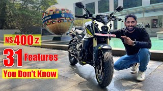 Bajaj Pulsar NS 400Z : 30 Hidden Features you Don't Know In 2024