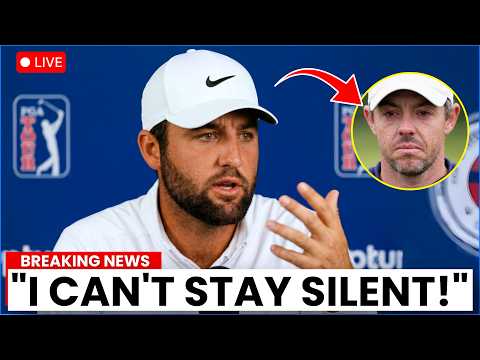 🚨 Scottie Scheffler Breaks Silence on Rory McIlroy's Possible PGA Tour Ban