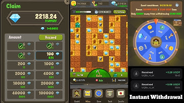 Mine And Earn USDT For Free | New USDT Mining Telegram Bot | Instant Withdrawal