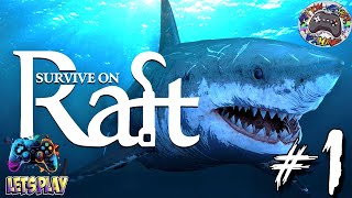 FIRST EVER TIME PLAYING SURVIVE ON RAFT | SURVIVE ON RAFT NEW RELEASE | LIVE 🔥💀