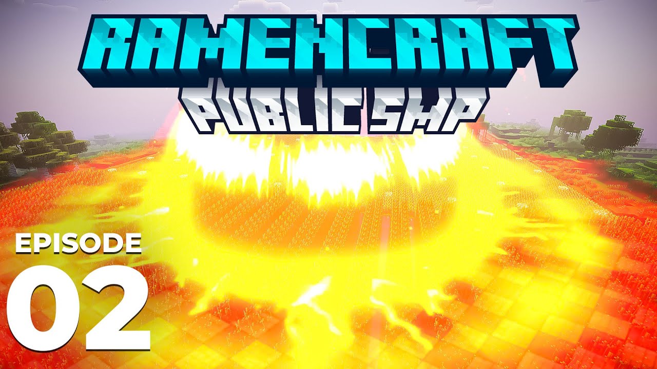 I RAIDED HIS BASE! - RamenCraft Public SMP 1.21.4 Let's Play Episode 2