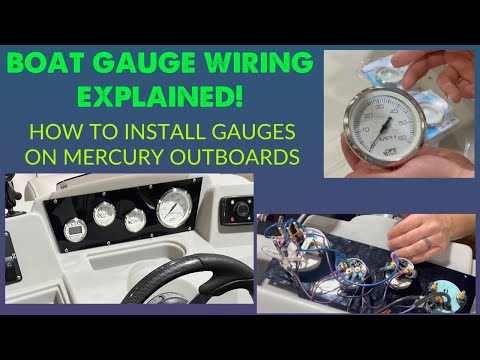 Mercury Outboard Gauge Wiring – HOW TO INSTALL