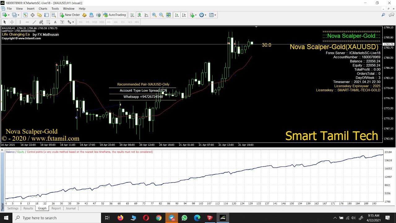 nova scalper gold ea