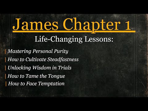 Unveiling True Faith: A Deep Dive into James Chapter 1