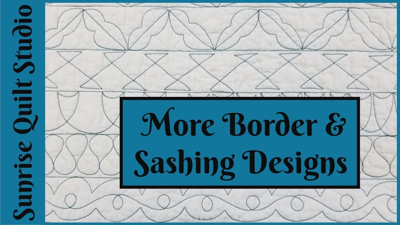 Quilting Terms: Quilting, Borders and Sashing