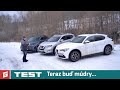 TEST 4x4 - Alfa Romeo Stelvio Q4 vs Hyundai Tucson Hybrid AWD vs Nissan X-Trail i-4x4