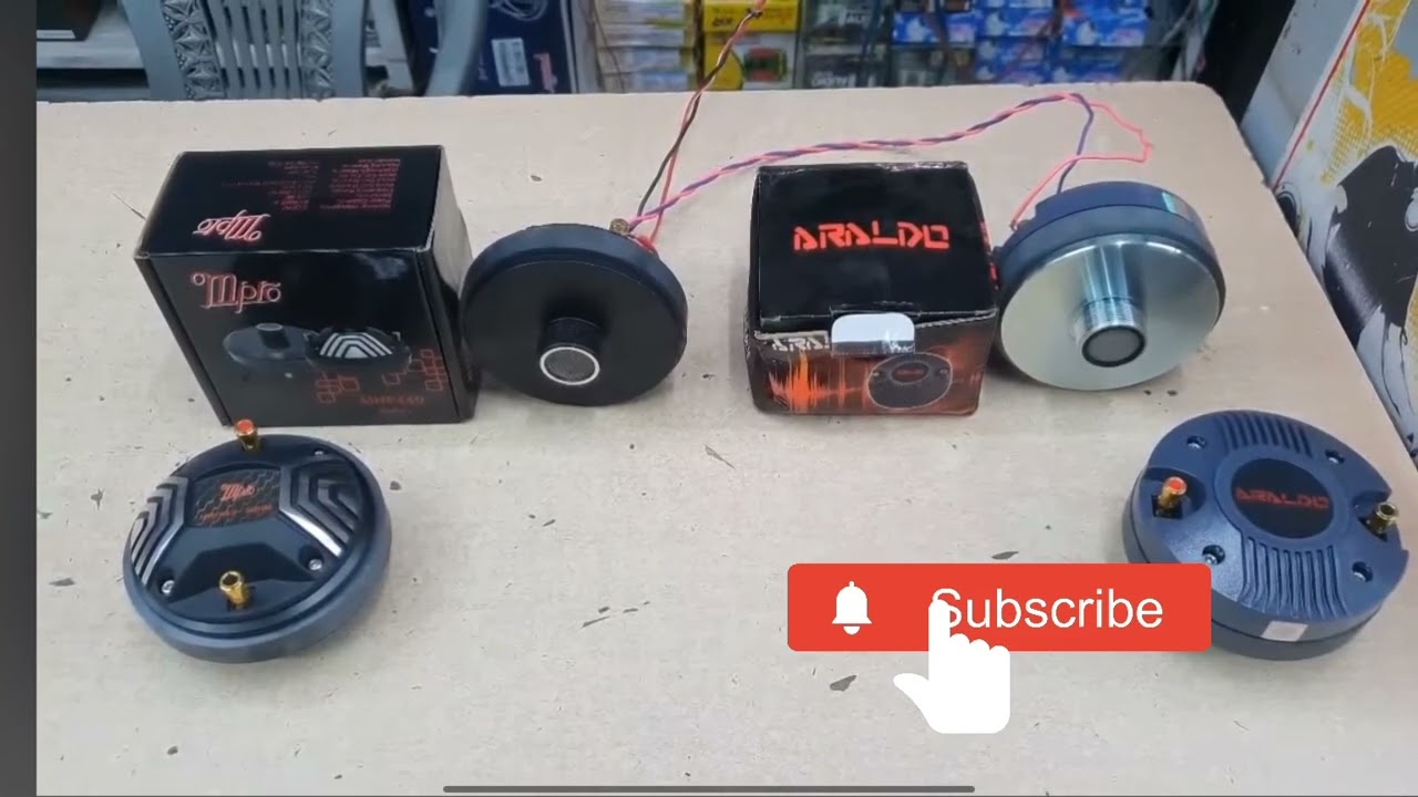 High Frequency (hf) 518 araldo VS 518 mpro Testing @Techdjvlog