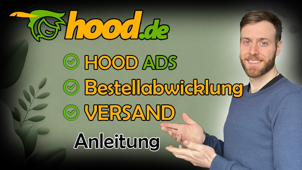 Hood Shop Bestellverwaltung & Versandabwicklung | Hood Verkäufer Dashboard | HoodAds Werbekampagnen