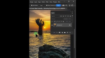 Convert to Smart Object with Keyboard Shortcut in Photoshop  #photoediting