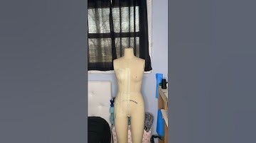 #draping a cute dress with tape #shorts #fashiondesigner #patterndrafting