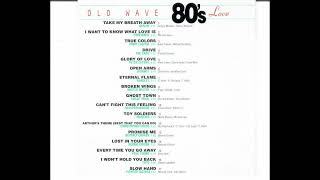 OLD WAVE 80s LOVE