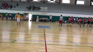 20170520 UNIS vs TOPS 4쿼터 1