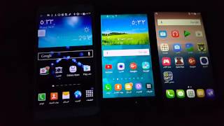 Galaxy Note S3 VS Galaxy S5 VS POP3