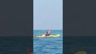 حداق بالكاياك / kayak -angel بحر بنيدر 2018