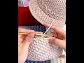 Crochet The Transverse Lines Of The Hat Crochet The Transverse Lines Of The Hat