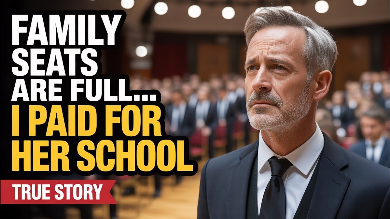 I Went to My Granddaughter’s Award Ceremony — They Said ‘Family Seats Are Full