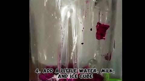 Procedure text -how to make dragon fruit juice