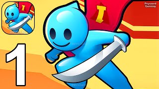 Smashero.io - Gameplay Walkthrough Part 1 Tutorial Hack n slash RPG (iOS, Android) screenshot 4