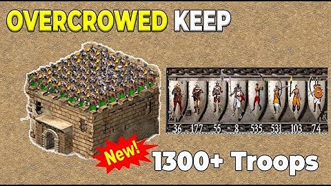 Overcrowding Keep (Secret Tricks) Stronghold Crusader | Overcrowded Best Tricks + Useful Info