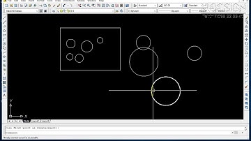 CAD lesson 005- How to draw a circle in AutoCAD 2007