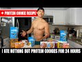 I Ate Nothing But Protein Cookies for 24 hours + Protein Cookie Recipe