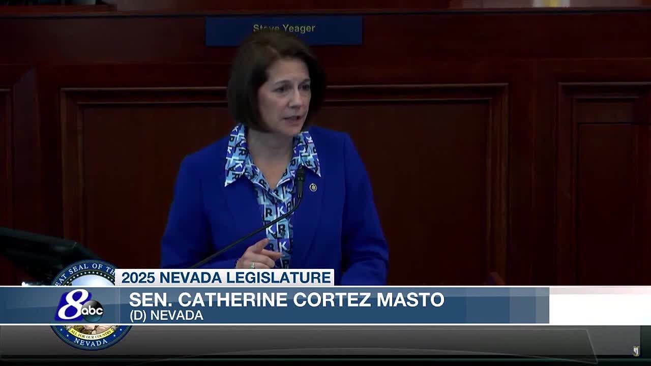 Cortez Masto talks about voting to fund government to Nevada ...