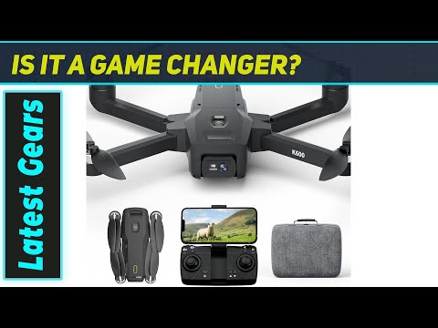 Drone K600 Avec Caméra 1080P, Moteur Brushless, Vol Stationnaire, Décollage/atterrissage 1 Touche, Pliable, Moins De 250g – Débutant Et Adulte
